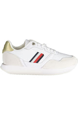TOMMY HILFIGER WHITE WOMEN'S SPORTS SHOES