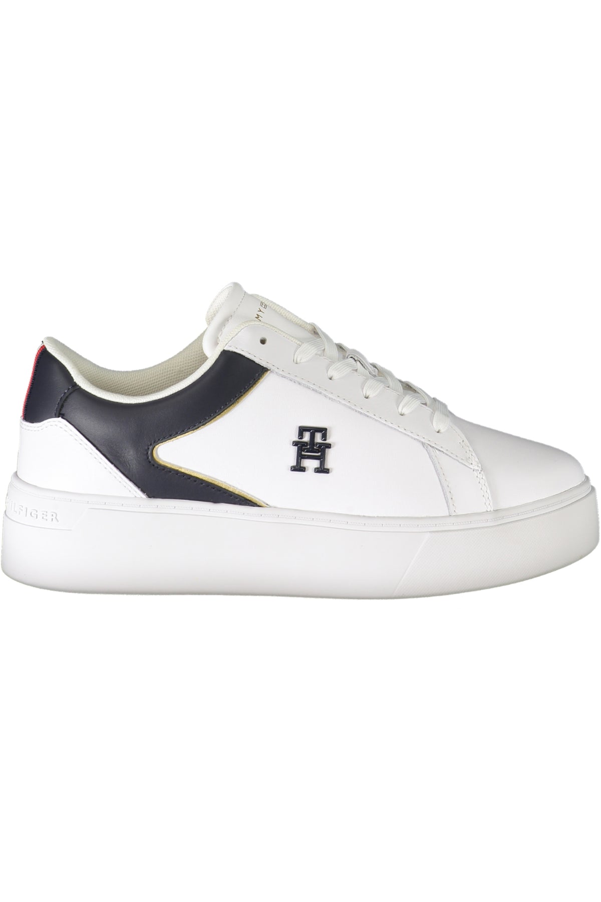TOMMY HILFIGER WHITE WOMEN'S SPORTS SHOES