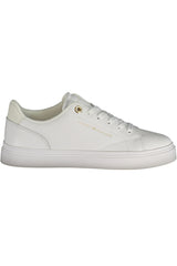 TOMMY HILFIGER WOMEN'S WHITE SPORTS SHOES