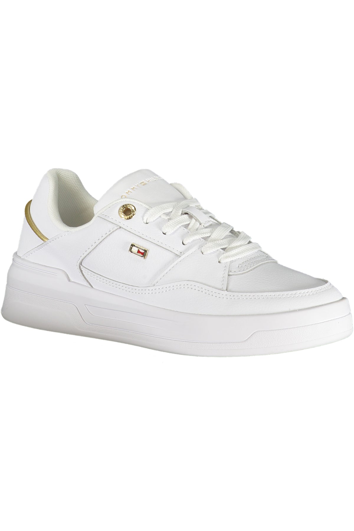 TOMMY HILFIGER WOMEN'S WHITE SPORTS SHOES