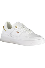 TOMMY HILFIGER WOMEN'S WHITE SPORTS SHOES