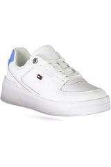 TOMMY HILFIGER WHITE WOMEN'S SPORTS SHOES
