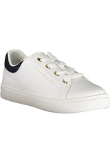 TOMMY HILFIGER WOMEN'S WHITE SPORTS SHOES