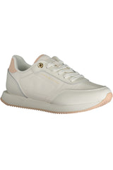 TOMMY HILFIGER WHITE WOMEN'S SPORTS SHOES