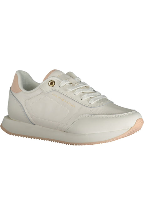 TOMMY HILFIGER WHITE WOMEN'S SPORTS SHOES