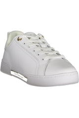 TOMMY HILFIGER WHITE WOMEN'S SPORTS SHOES