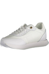 TOMMY HILFIGER WHITE WOMEN'S SPORTS SHOES