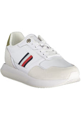 TOMMY HILFIGER WHITE WOMEN'S SPORTS SHOES