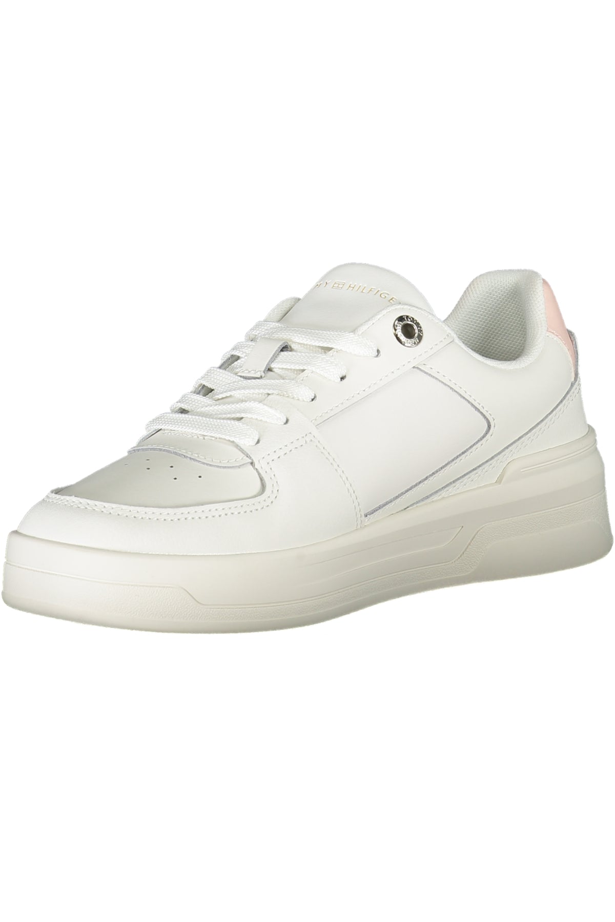 TOMMY HILFIGER WHITE WOMEN'S SPORTS SHOES