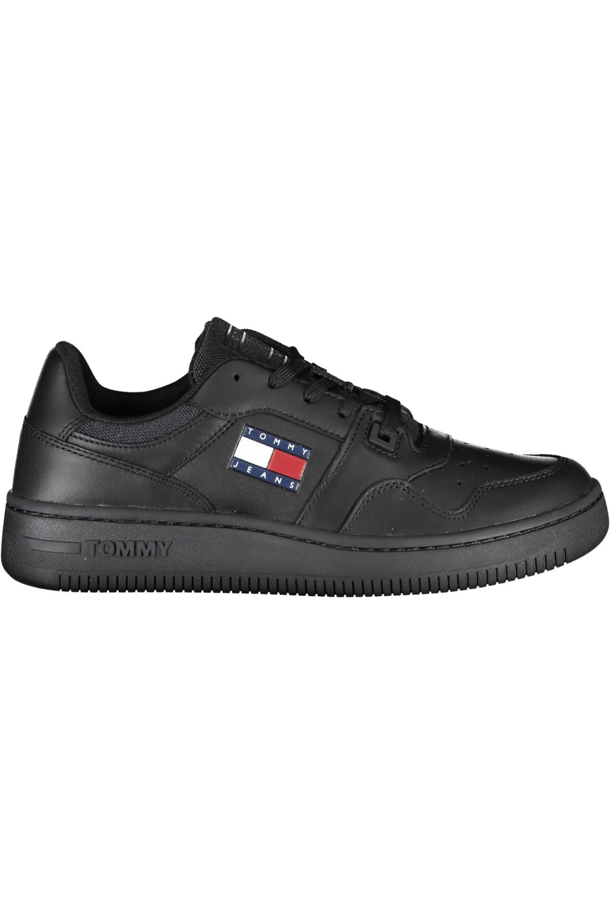 TOMMY HILFIGER BLACK WOMEN'S SPORTS SHOES