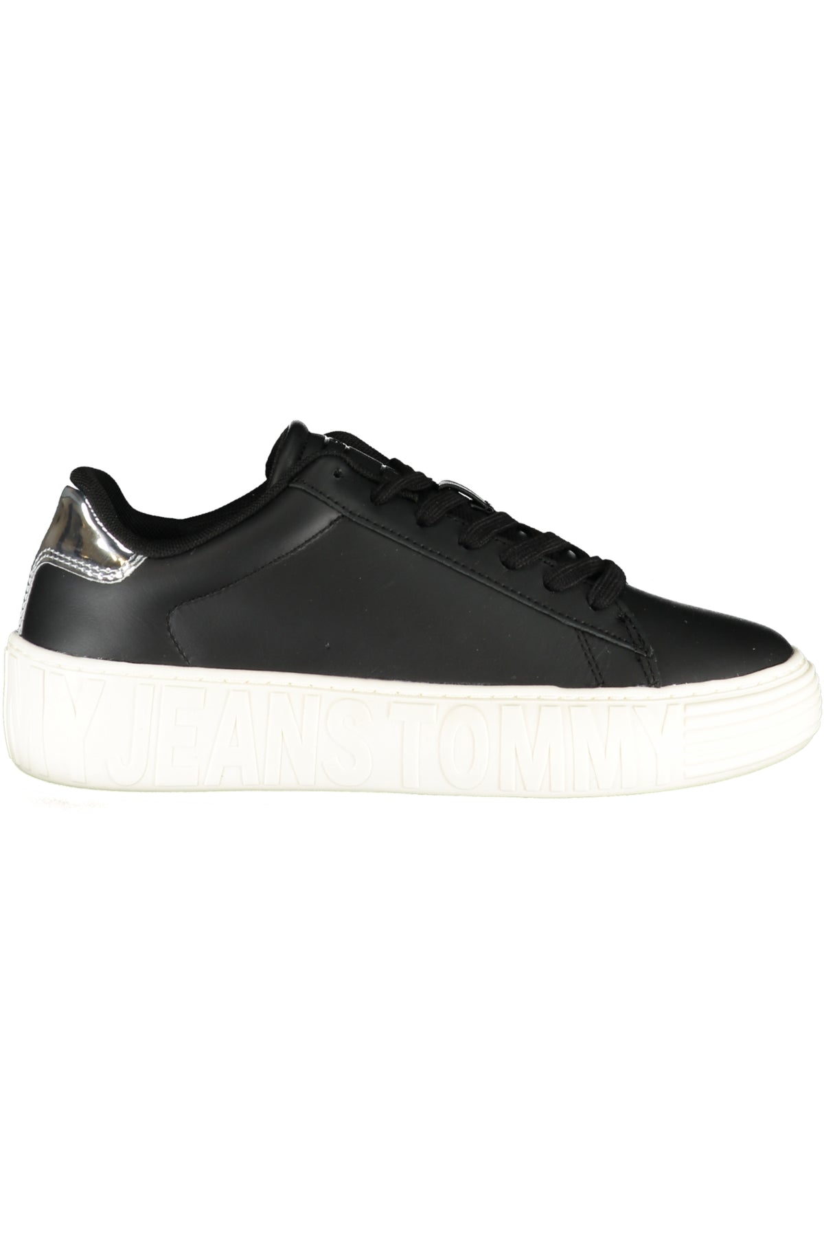 TOMMY HILFIGER BLACK WOMEN'S SPORTS SHOES