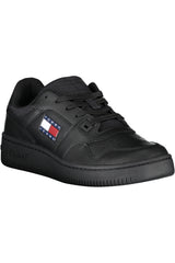 TOMMY HILFIGER BLACK WOMEN'S SPORTS SHOES