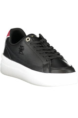 TOMMY HILFIGER BLACK WOMEN'S SPORTS SHOES