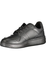 TOMMY HILFIGER BLACK WOMEN'S SPORTS SHOES