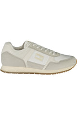 TOMMY HILFIGER MEN'S WHITE SPORTS SHOES