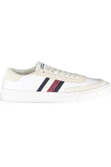 TOMMY HILFIGER MEN'S WHITE SPORTS SHOES