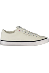 TOMMY HILFIGER MEN'S WHITE SPORTS SHOES