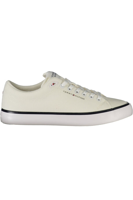 TOMMY HILFIGER MEN'S WHITE SPORTS SHOES