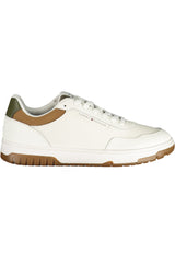 TOMMY HILFIGER MEN'S WHITE SPORTS SHOES