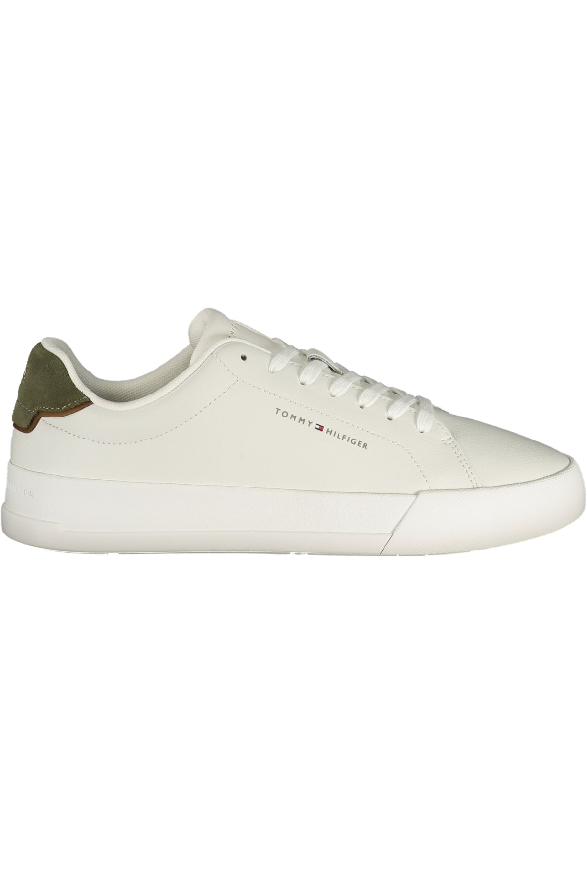 TOMMY HILFIGER MEN'S WHITE SPORTS SHOES