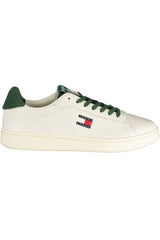 TOMMY HILFIGER MEN'S WHITE SPORTS SHOES
