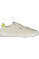 TOMMY HILFIGER MEN'S WHITE SPORTS SHOES