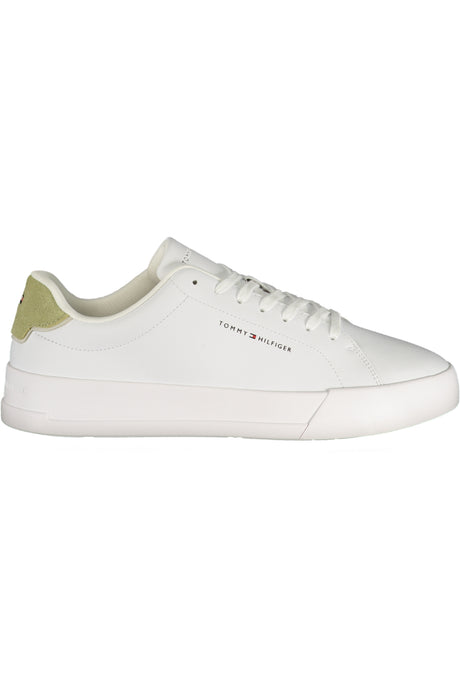 TOMMY HILFIGER MEN'S WHITE SPORTS SHOES