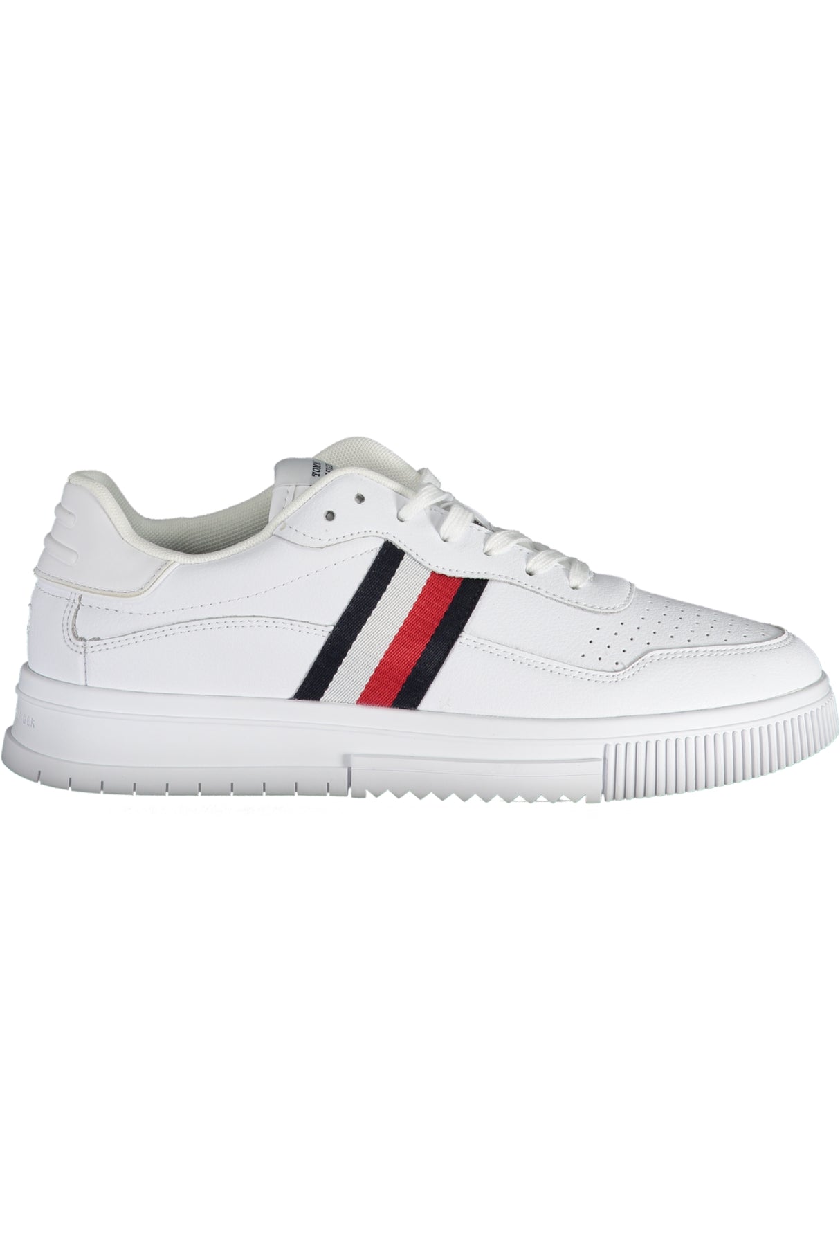 TOMMY HILFIGER MEN'S WHITE SPORTS SHOES