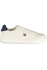TOMMY HILFIGER MEN'S WHITE SPORTS SHOES