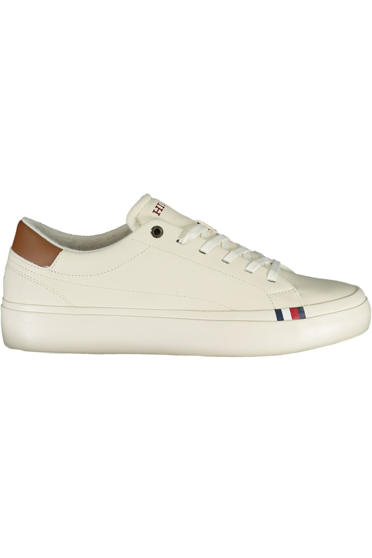 TOMMY HILFIGER MEN'S WHITE SPORTS SHOES