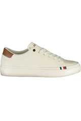 TOMMY HILFIGER MEN'S WHITE SPORTS SHOES