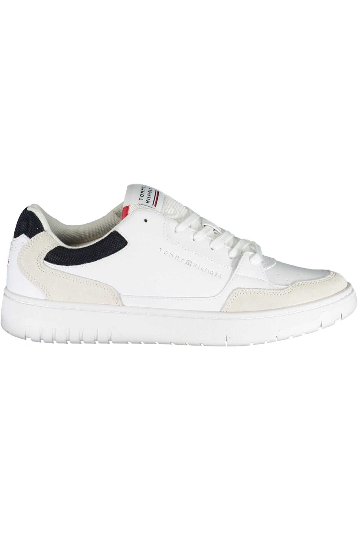 TOMMY HILFIGER MEN'S WHITE SPORTS SHOES
