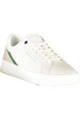 TOMMY HILFIGER MEN'S WHITE SPORTS SHOES