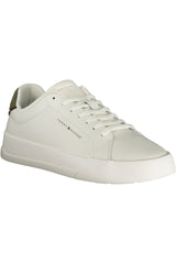 TOMMY HILFIGER MEN'S WHITE SPORTS SHOES