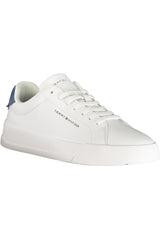 TOMMY HILFIGER MEN'S WHITE SPORTS SHOES