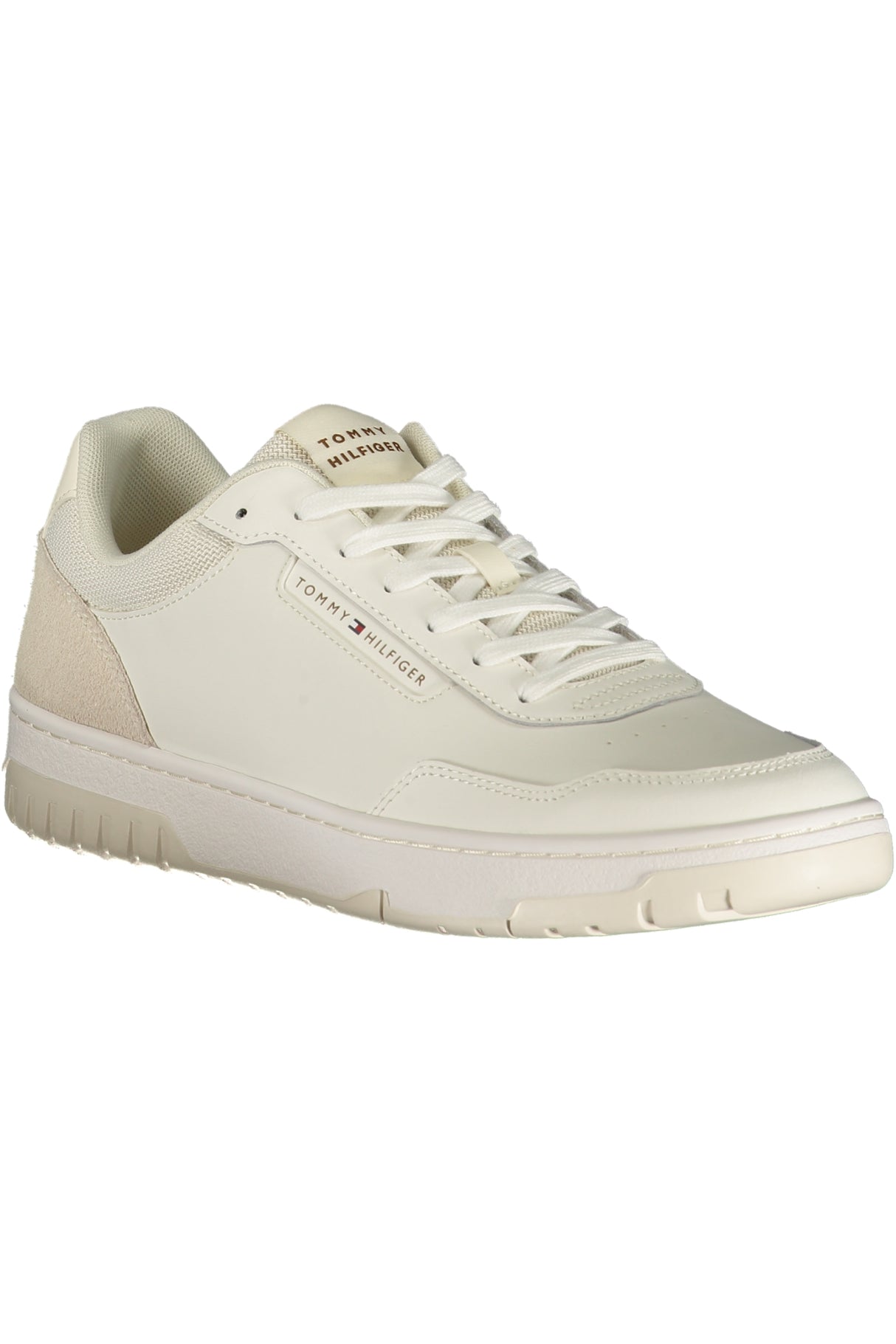 TOMMY HILFIGER MEN'S WHITE SPORTS SHOES