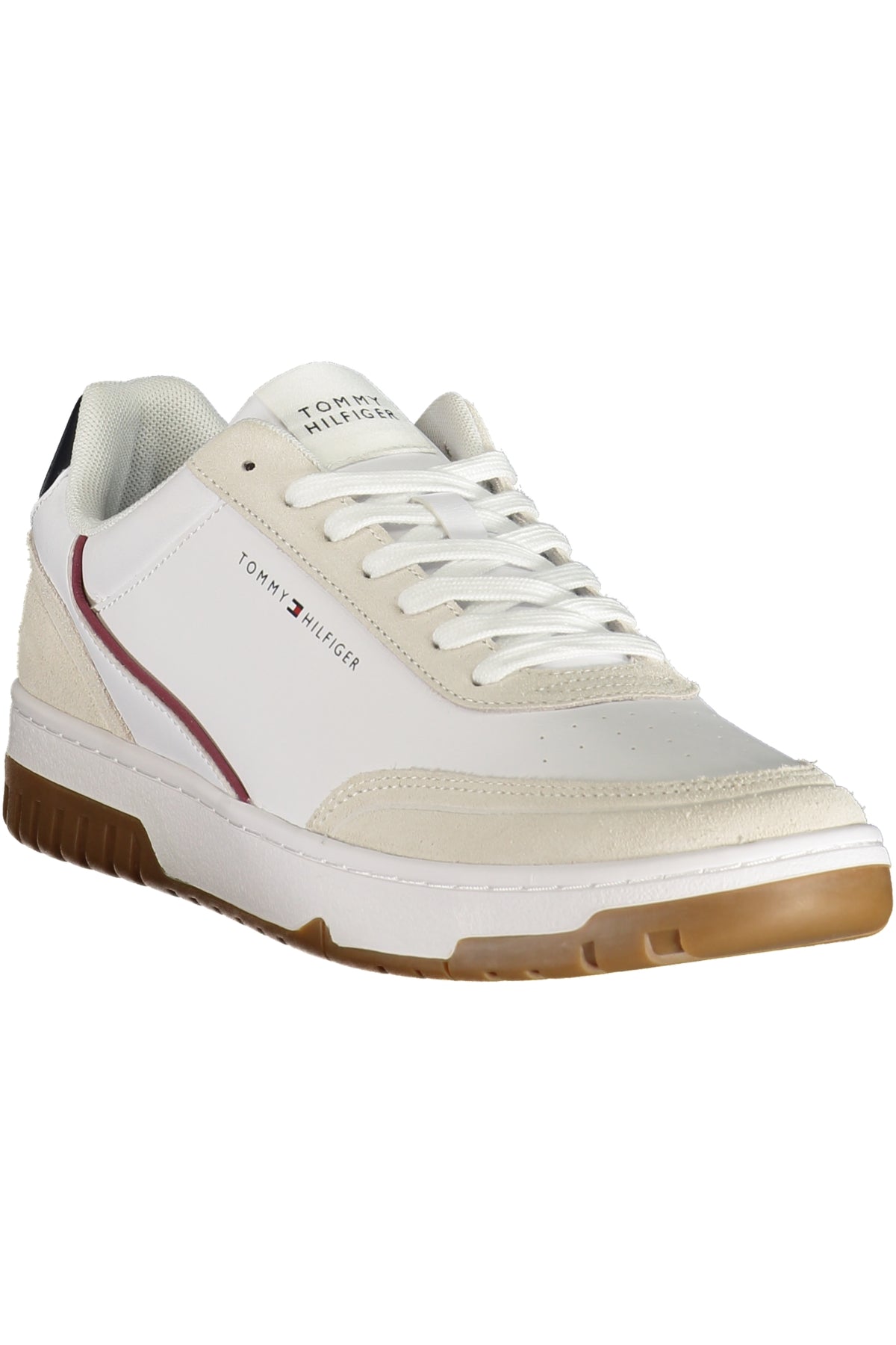 TOMMY HILFIGER MEN'S WHITE SPORTS SHOES