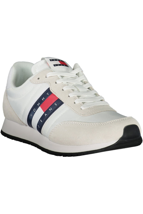 TOMMY HILFIGER MEN'S WHITE SPORTS SHOES