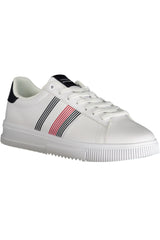TOMMY HILFIGER MEN'S WHITE SPORTS SHOES