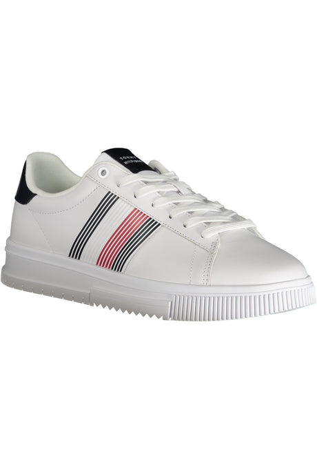 TOMMY HILFIGER MEN'S WHITE SPORTS SHOES