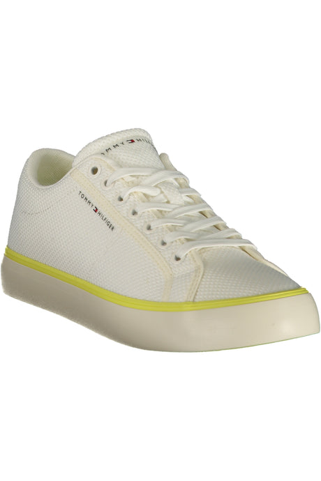 TOMMY HILFIGER MEN'S WHITE SPORTS SHOES