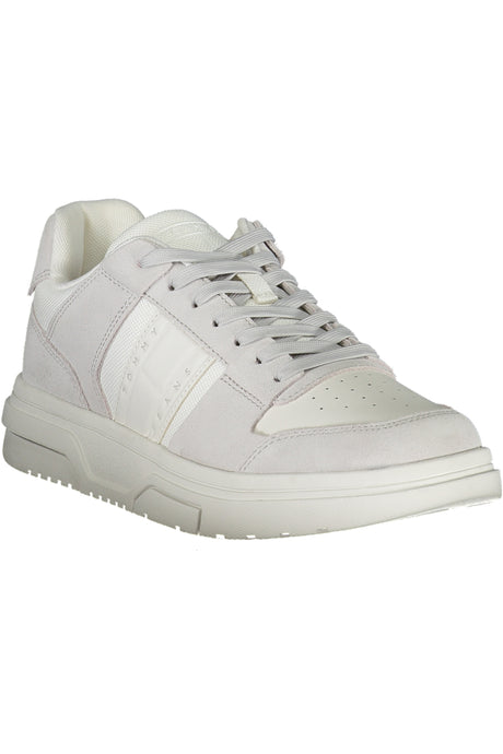 TOMMY HILFIGER MEN'S WHITE SPORTS SHOES