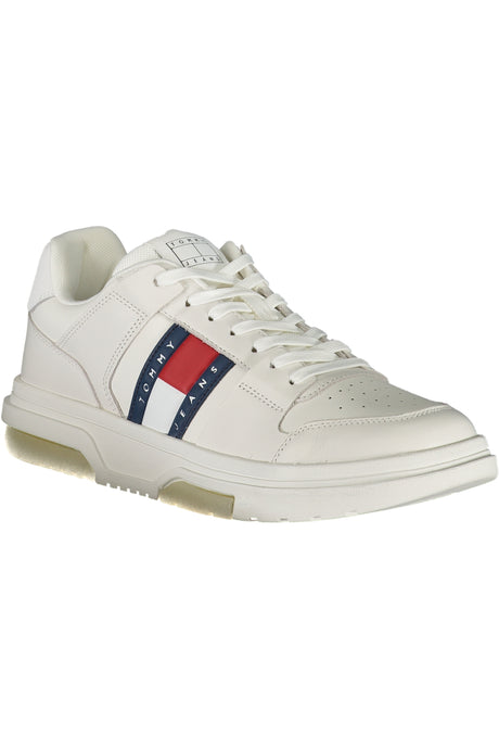 TOMMY HILFIGER MEN'S WHITE SPORTS SHOES