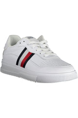 TOMMY HILFIGER MEN'S WHITE SPORTS SHOES