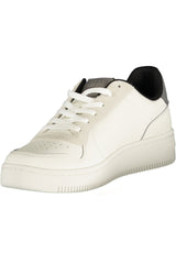 TOMMY HILFIGER MEN'S WHITE SPORTS SHOES