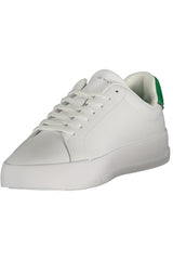 TOMMY HILFIGER MEN'S WHITE SPORTS SHOES