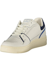 TOMMY HILFIGER MEN'S WHITE SPORTS SHOES