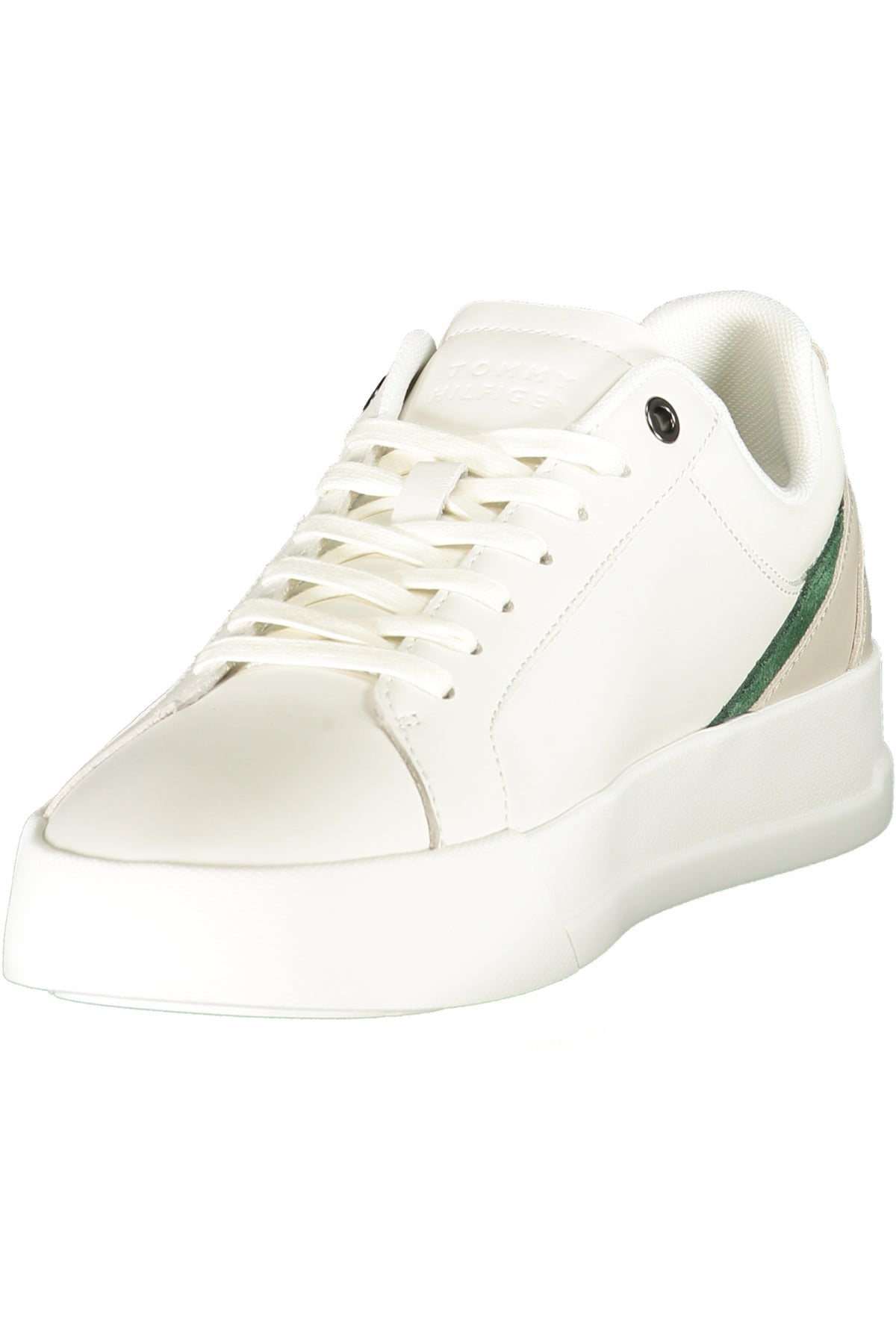 TOMMY HILFIGER MEN'S WHITE SPORTS SHOES