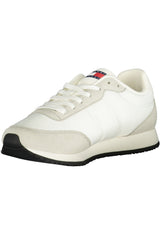 TOMMY HILFIGER MEN'S WHITE SPORTS SHOES