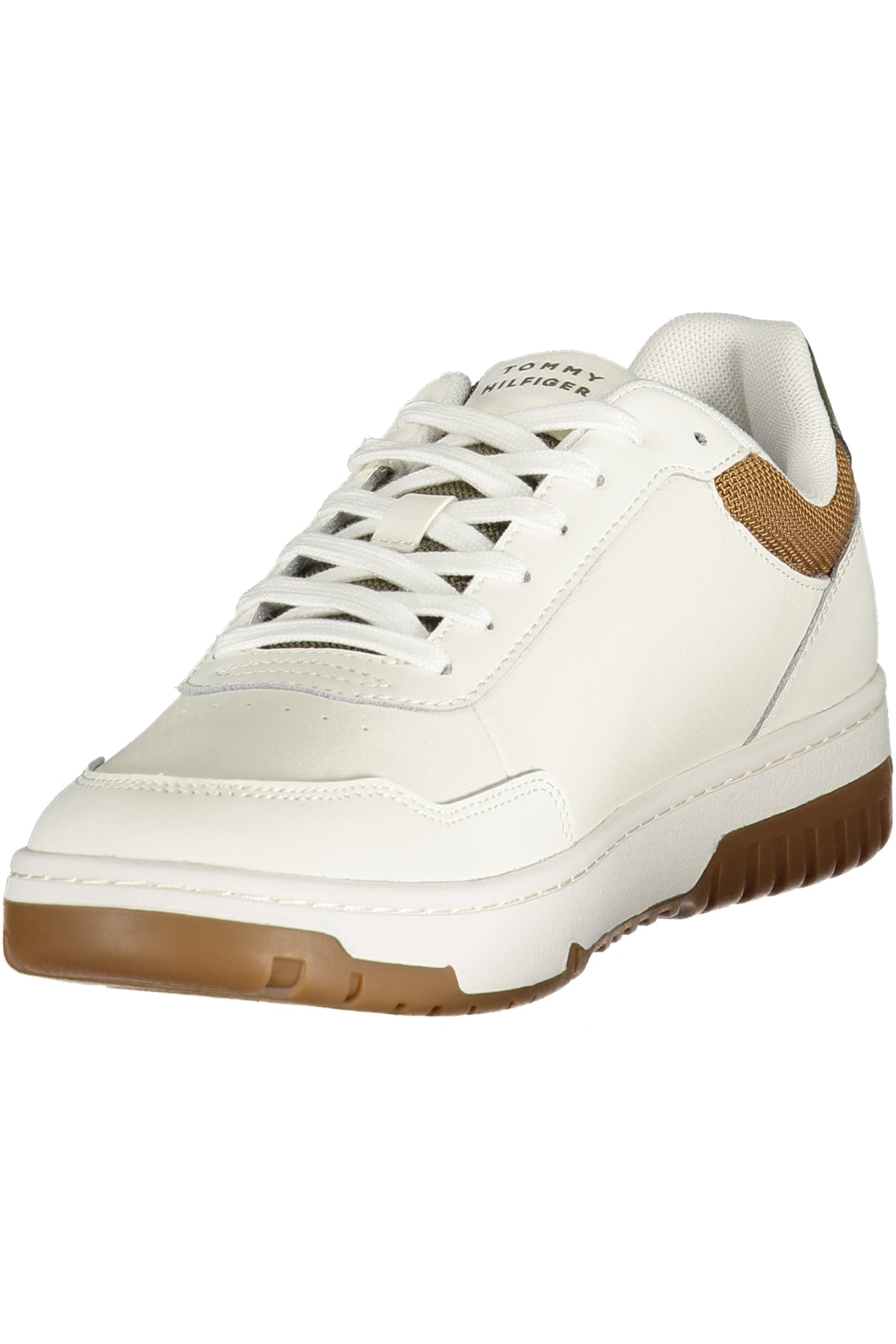 TOMMY HILFIGER MEN'S WHITE SPORTS SHOES